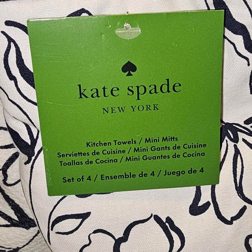 Kate Spade Kitchen linen set - Picture 2 of 4